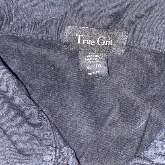 NWT TRUE GRIT size XL black cotton maxi dress - Picture 8 of 11